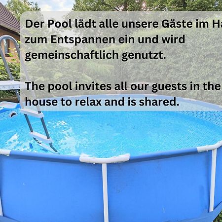 W4 - Urlaubsmagie- Pool, Terrasse, Barbecue Apartment Lichtenhain  Bagian luar foto