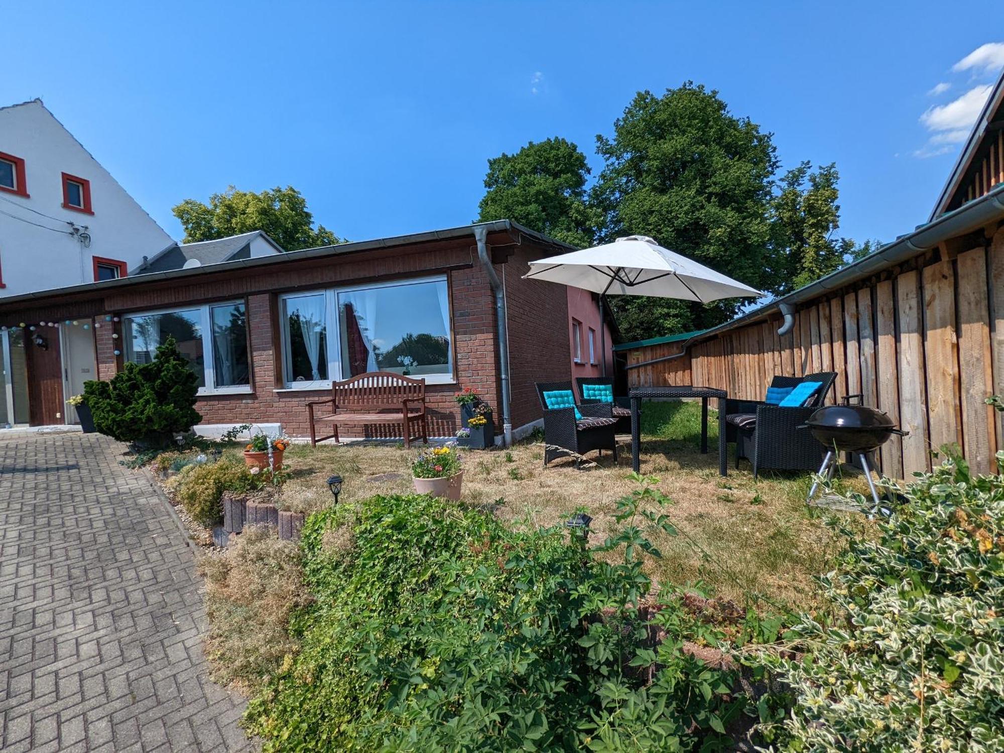 W4 - Urlaubsmagie- Pool, Terrasse, Barbecue Apartment Lichtenhain  Bagian luar foto