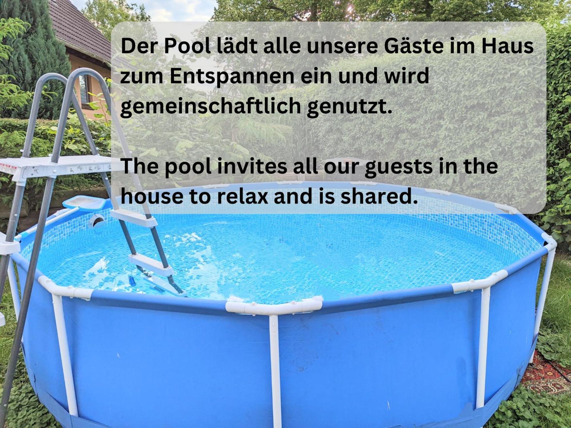 W4 - Urlaubsmagie- Pool, Terrasse, Barbecue Apartment Lichtenhain  Bagian luar foto
